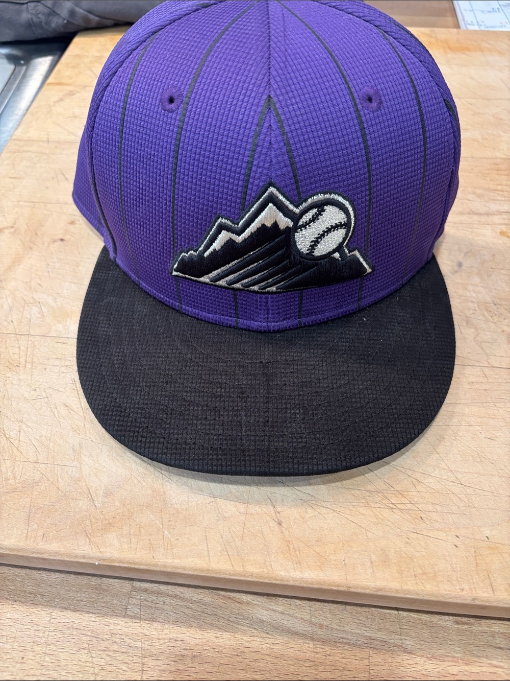 New Era Purple and Black Colorado Rockies Baseball Hat